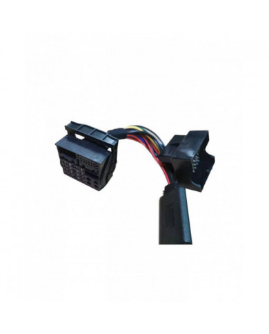 Audio Aux Câble Adaptateur Bluetooth 5.0 + Microphone externe pour Opel Cd30 Cdc40 Cd70 Dvd90 pour Opel