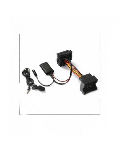 Audio Aux Câble Adaptateur Bluetooth 5.0 + Microphone externe pour Opel Cd30 Cdc40 Cd70 Dvd90 pour Opel