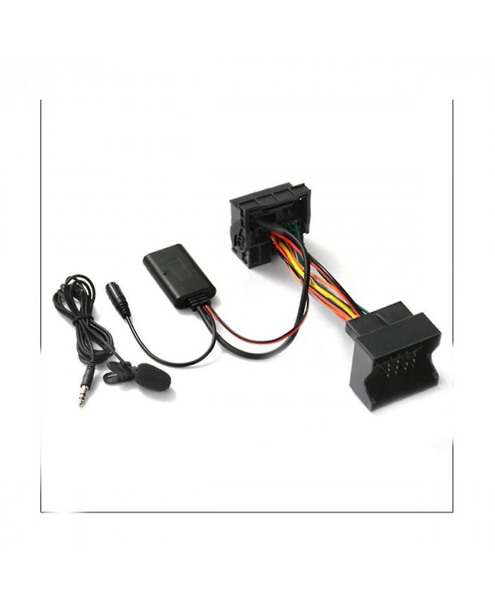 Audio Aux Câble Adaptateur Bluetooth 5.0 + Microphone externe pour Opel Cd30 Cdc40 Cd70 Dvd90 pour Opel