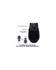 2pices 500 watts chauffage soufflant ceramique mini chauffage soufflant chauffage dappoint conomique portable [...]