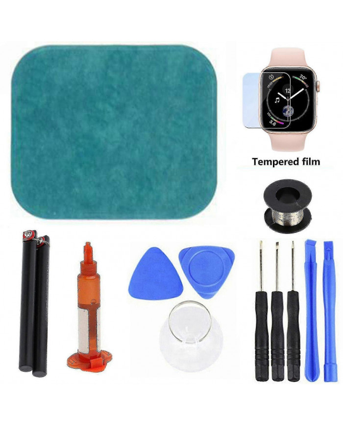 Kit de réparation d’écran de remplacement de lentille en verre avant pour Apple Watch série 2/3/4/5/6