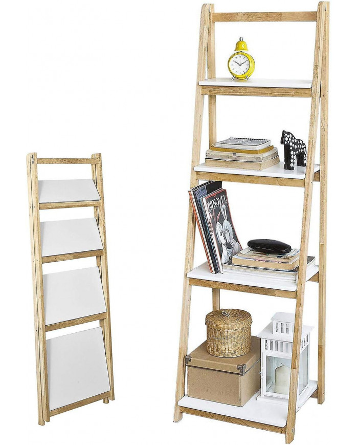 SoBuy 4 volets pliants stockage Rack présentoir, FRG162-N