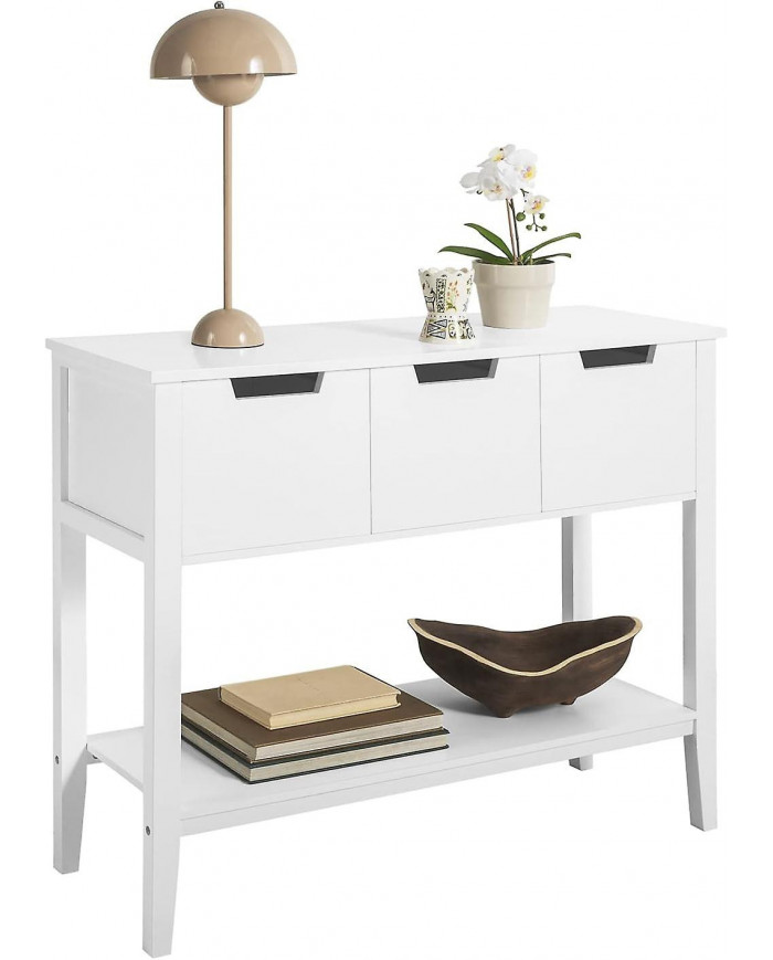 SoBuy Console Table Hall Table Table d’appoint Table d’extrémité Table de salon, FSB51-W
