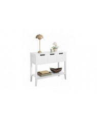 SoBuy Console Table Hall Table Table d’appoint Table d’extrémité Table de salon, FSB51-W