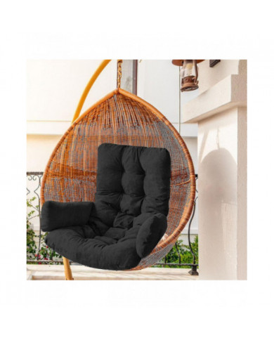 Swing Egg Chair Hanging Basket Chair Coussin pour Patio de la Cour