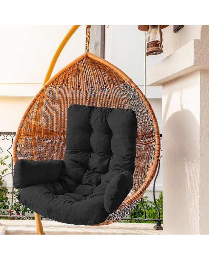 Swing Egg Chair Hanging Basket Chair Coussin pour Patio de la Cour