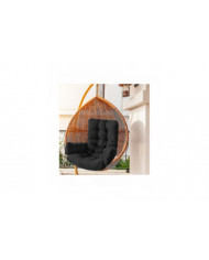 Swing Egg Chair Hanging Basket Chair Coussin pour Patio de la Cour