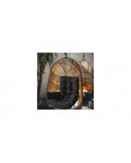 Swing Egg Chair Hanging Basket Chair Coussin pour Patio de la Cour
