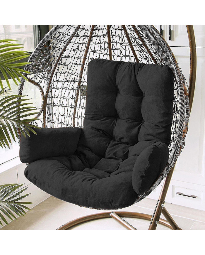 Swing Egg Chair Hanging Basket Chair Coussin pour Patio de la Cour