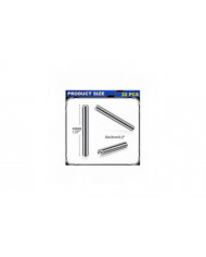 32 pièces 5 mm x 40 mm supports d’étagère chevilles étagères goujons goupilles en acier inoxydable étagère [...]