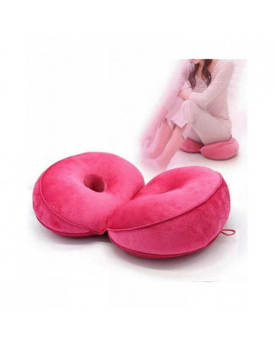 Coussin de siège orthopédique pour la sciatique - soulagement de la douleur à la hanche, rose