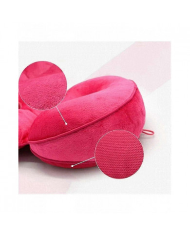 Coussin de siège orthopédique pour la sciatique - soulagement de la douleur à la hanche, rose