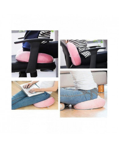 Coussin de siège orthopédique pour la sciatique - soulagement de la douleur à la hanche, rose