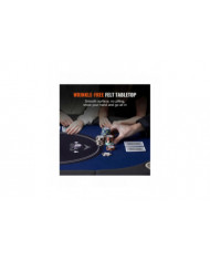 Table de poker pliable pour 8 joueurs, table de poker Blackjack Texas Holdem avec rails rembourrés et porte- [...]