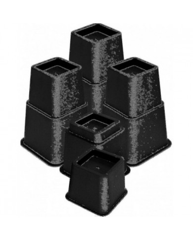 Colonnes montantes de meubles réglables de qualité supérieure de 8 pièces (4 hautes et 4 courtes) - Colonne [...]