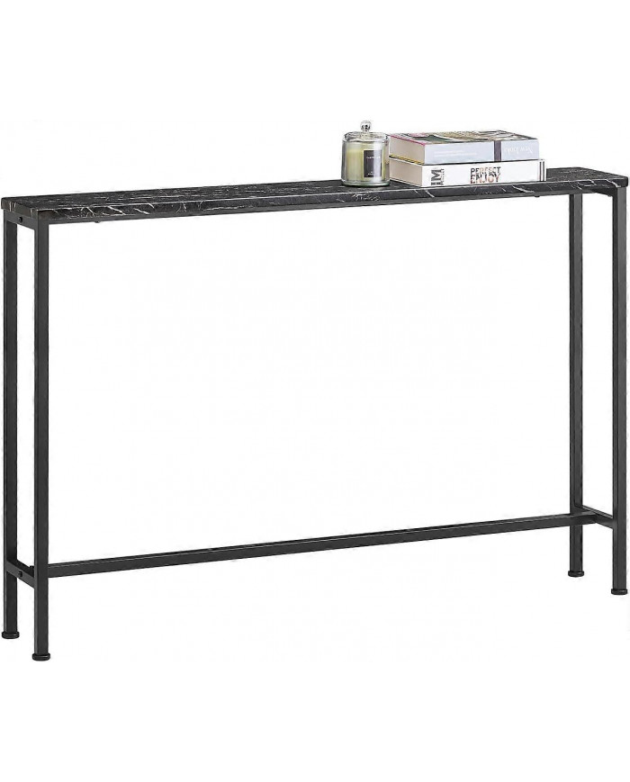 SoBuy Console Table d’entrée Table d’appoint Table de canapé de salon, FSB19-XL-SCH