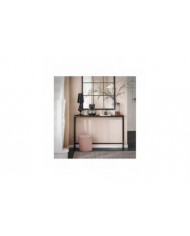 SoBuy Console Table d’entrée Table d’appoint Table de canapé de salon, FSB19-XL-SCH