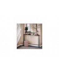 SoBuy Console Table d’entrée Table d’appoint Table de canapé de salon, FSB19-XL-SCH