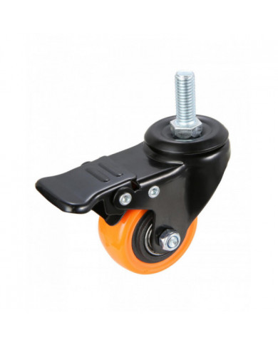 Roues pivotantes, 2 pouces, ensemble de 4, capacité de charge de 110 lb, roulettes pivotantes sans bruit pour [...]