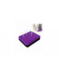 Orthopaedic Gel Seat Cushion, Sciatica Tailbone Pain Relief, Honeycomb Coccyx Cushion with Cloth Cover, for Home Office