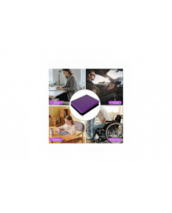 Orthopaedic Gel Seat Cushion, Sciatica Tailbone Pain Relief, Honeycomb Coccyx Cushion with Cloth Cover, for Home Office