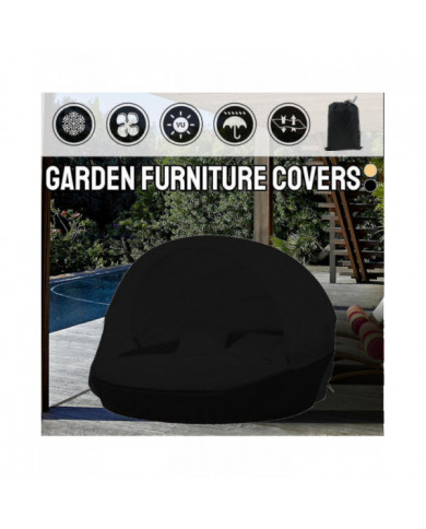 Outdoor Daybed Cover, Patio Daybed Cover Waterproof Dustproof Garden Patio Outdoor Daybed Furniture Cover Round [...]