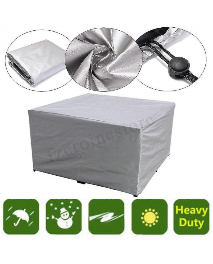 75 Tailles Imperméable à l’eau Patio extérieur Meubles de jardin Couvertures Pluie Neige Chaise Housses