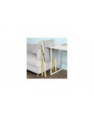 SoBuy en bois rembourré dinant la chaise pliante, gris, FST40-HG