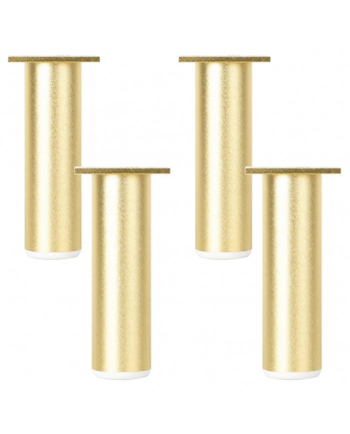 4 pieds de table basse pieds de canapé or, pieds de table réglables en hauteur, pied de tube rond, hauteur : [...]