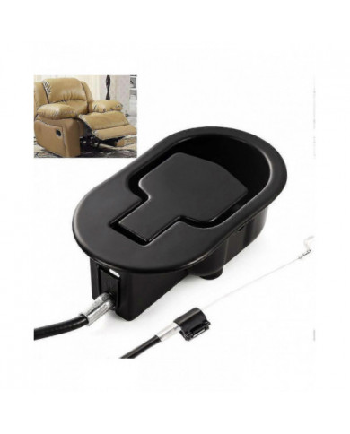 Chaise inclinable de remplacement durable Canapé Canapé Levier de libération De remplacement Poignée en métal