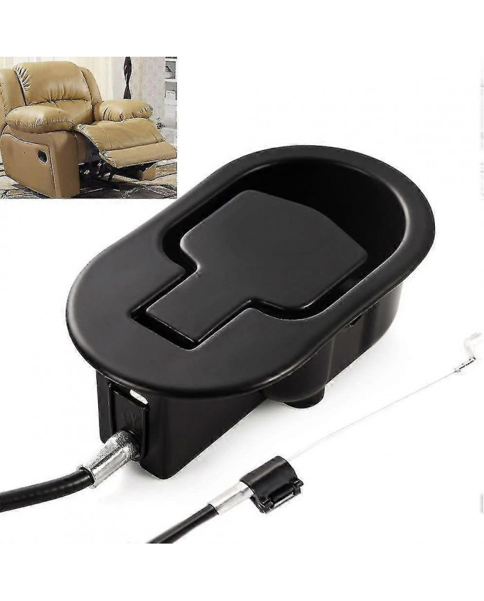 Chaise inclinable de remplacement durable Canapé Canapé Levier de libération De remplacement Poignée en métal