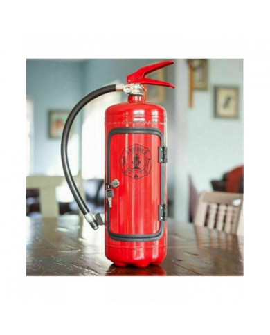 2024 Fire Extinguisher Mini Bar Wine Box, Novelty Liquor Wine Cabinet Storage Boxes Fireman Men's Gifts Home Decoration