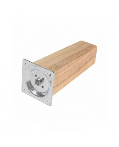 Ensemble de 4 pieds carrés de meubles en chêne en bois