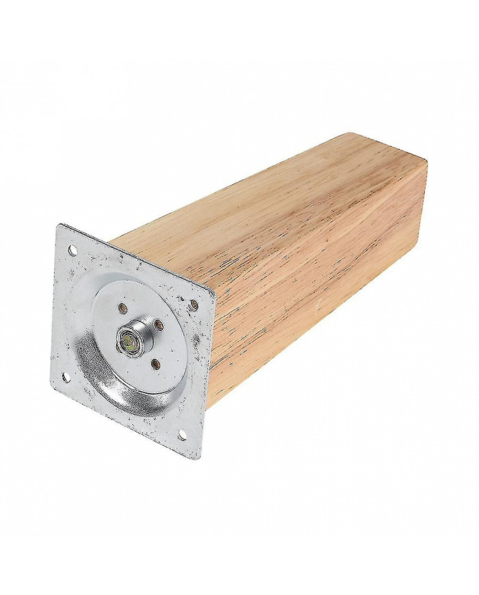 Ensemble de 4 pieds carrés de meubles en chêne en bois