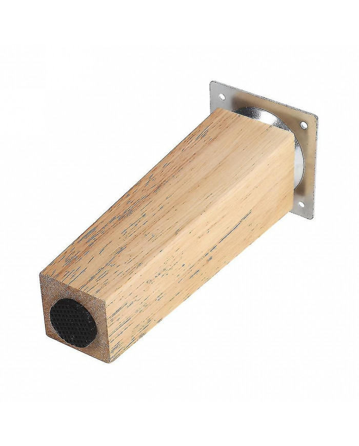 Ensemble de 4 pieds carrés de meubles en chêne en bois