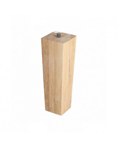 Ensemble de 4 pieds carrés de meubles en chêne en bois