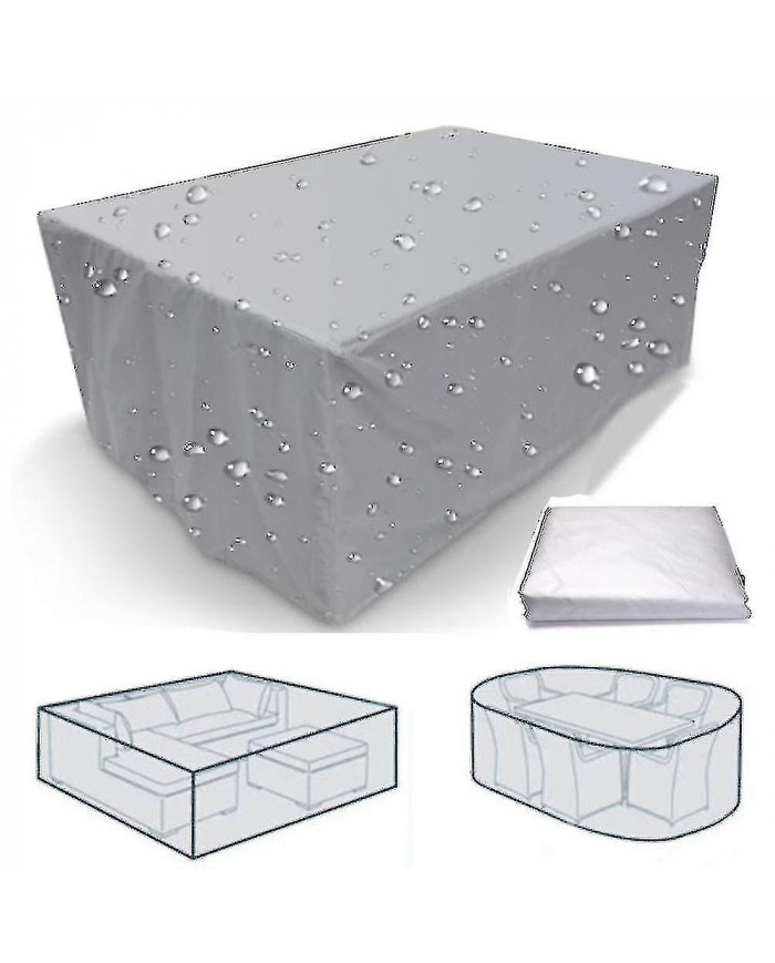 75 Tailles Imperméable à l’eau Patio extérieur Meubles de jardin Couvertures Pluie Neige Chaise Housses