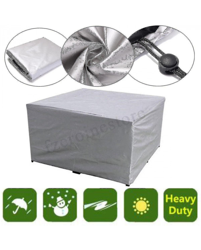 75 Tailles Imperméable à l’eau Patio extérieur Meubles de jardin Couvertures Pluie Neige Chaise Housses