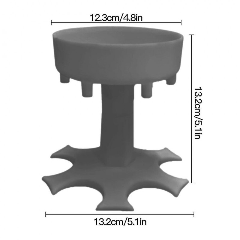 Porte-distributeur de vin 6 distributeur de verre à plomb et support de bar séparateur de bière Accessoire de fête