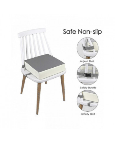 2023 - Siège d’appoint pour tout-petit pour table à manger (siège en mousse d’appoint uniquement), fixation à 2 [...]