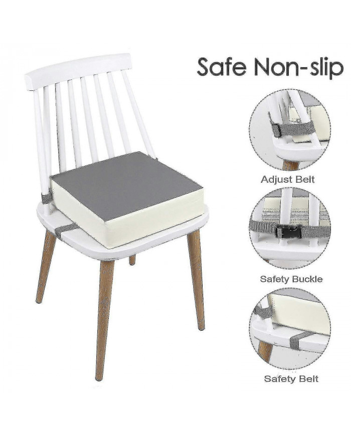 2023 - Siège d’appoint pour tout-petit pour table à manger (siège en mousse d’appoint uniquement), fixation à 2 [...]