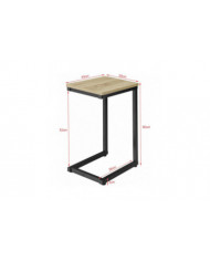 SoBuy Canapé-lit Table d’appoint,FBT44-N