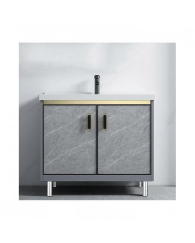 4pcs Pieds de meubles réglables, pieds de table en métal 200 mm Matt Sliver Alliage d’aluminium Canapé rond Pieds [...]