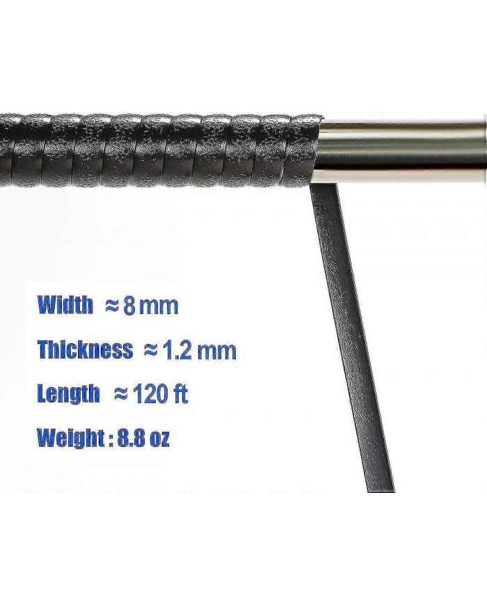 Kit de réparation en osier 37m 120ft Fournitures de réparation en osier Dégradé bicolore brun foncé avec rayures [...]