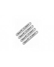 Raccords de connexion de rail de lit en bois, crochet de lit rond en zinc de 5 pouces, ensemble de 4 raccords de [...]