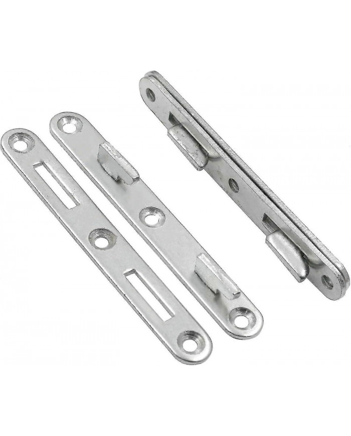 Raccords de connexion de rail de lit en bois, crochet de lit rond en zinc de 5 pouces, ensemble de 4 raccords de [...]