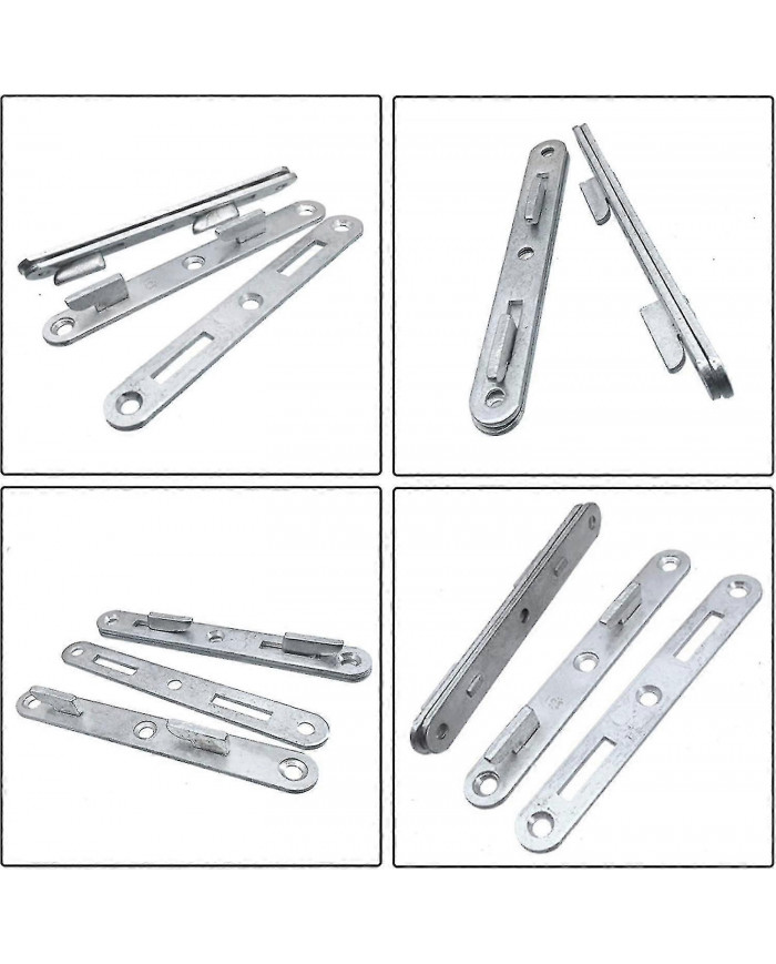 Raccords de connexion de rail de lit en bois, crochet de lit rond en zinc de 5 pouces, ensemble de 4 raccords de [...]