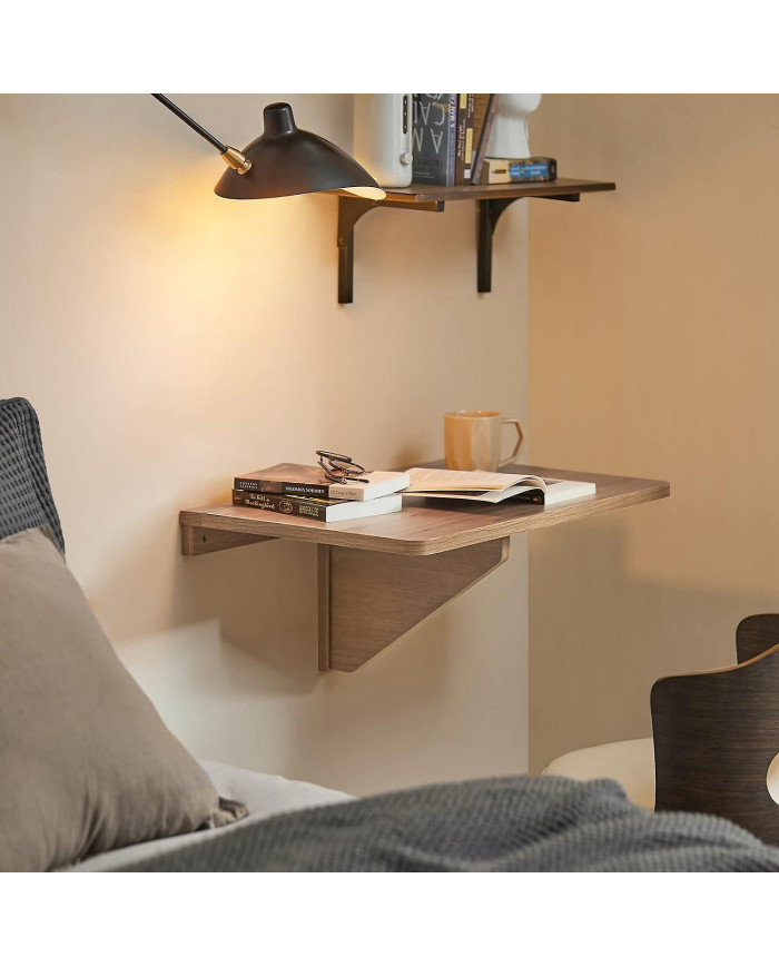 SoBuy Table murale pliante à feuilles tombantes, FWT03-PF