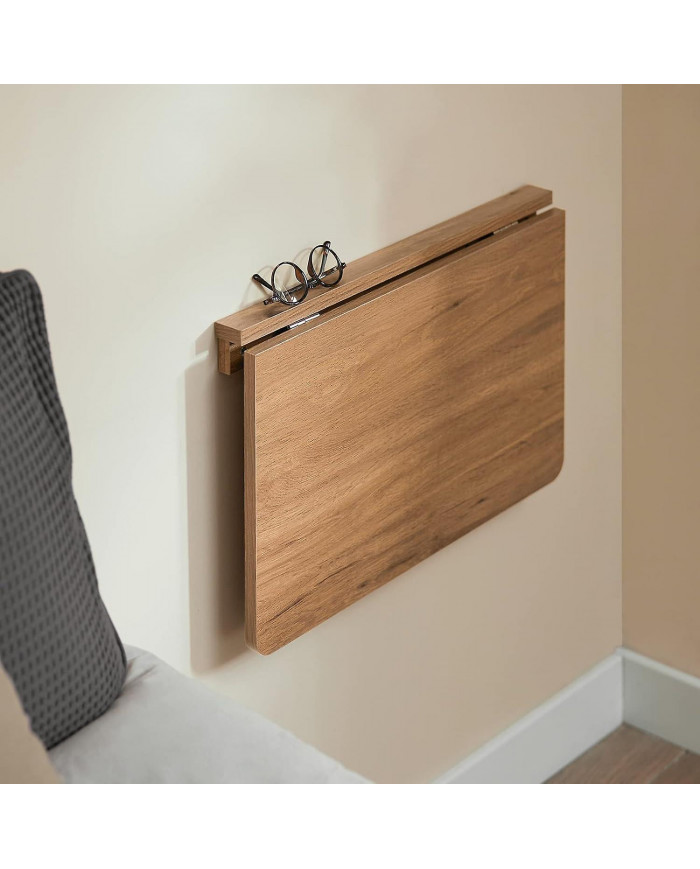 SoBuy Table murale pliante à feuilles tombantes, FWT03-PF