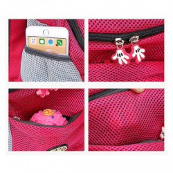 Pet Dog Carrier Backpack Mesh Camouflage Outdoor Travel Products Breathable Shoulder Handle Bags for Small Dog Cats